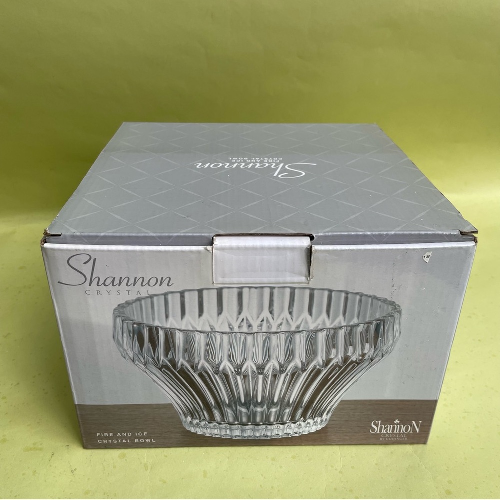 New Shannon crystal bowl in original box